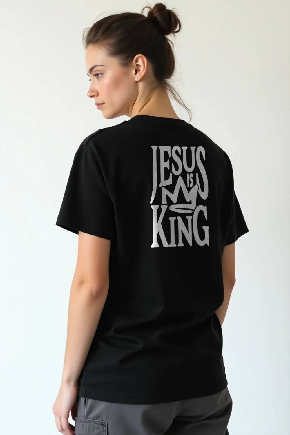Camisa Básica Jesus is King