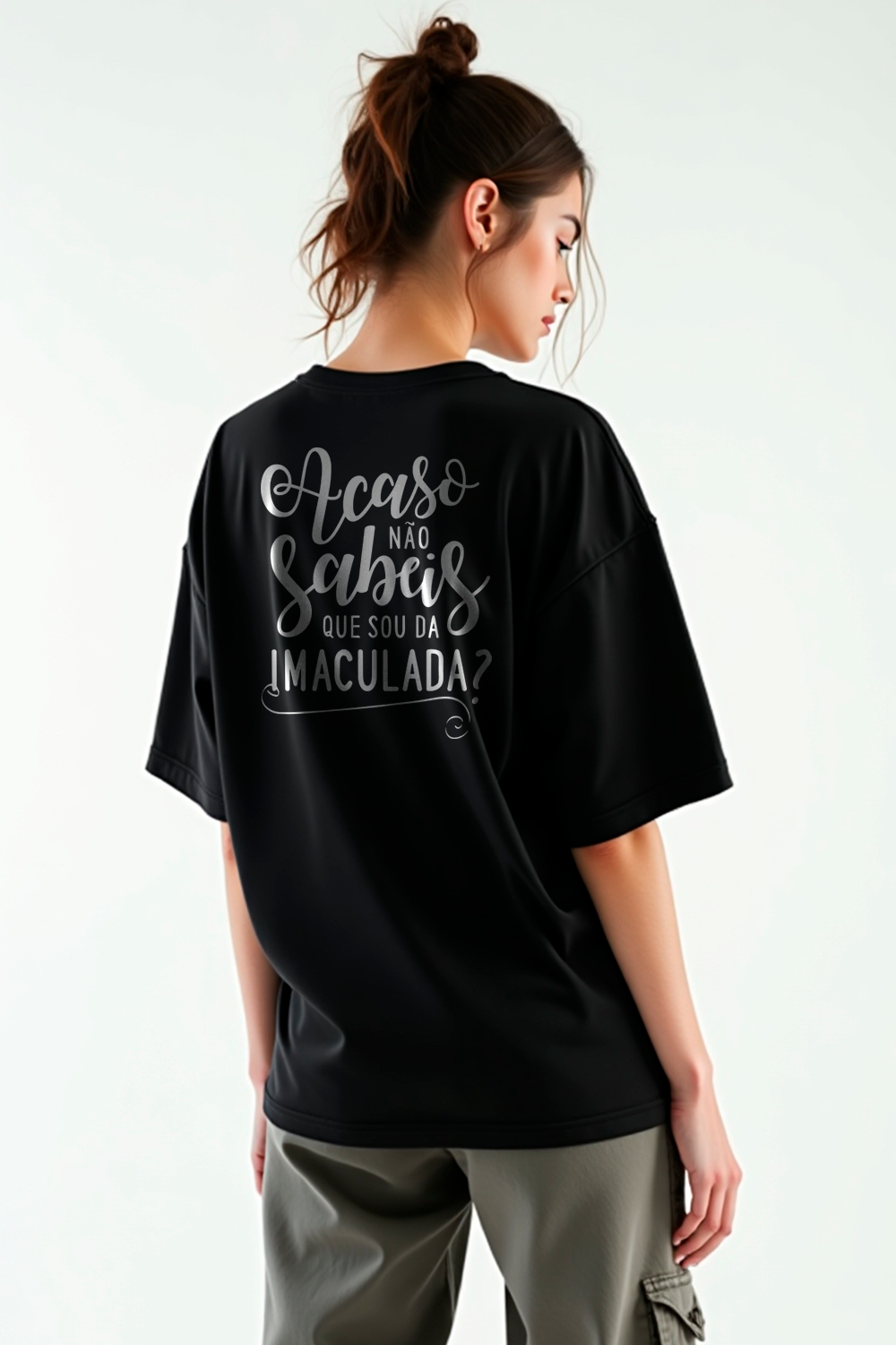 Camisa Oversized Filha Imaculada