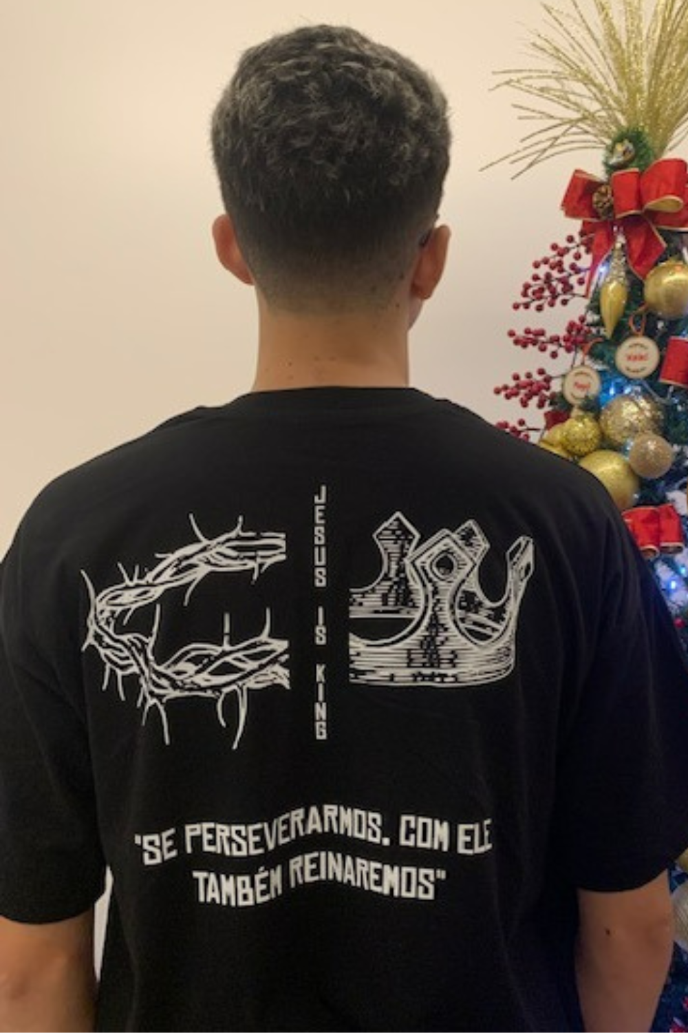 Camisa Oversized Da Cruz à Coroa