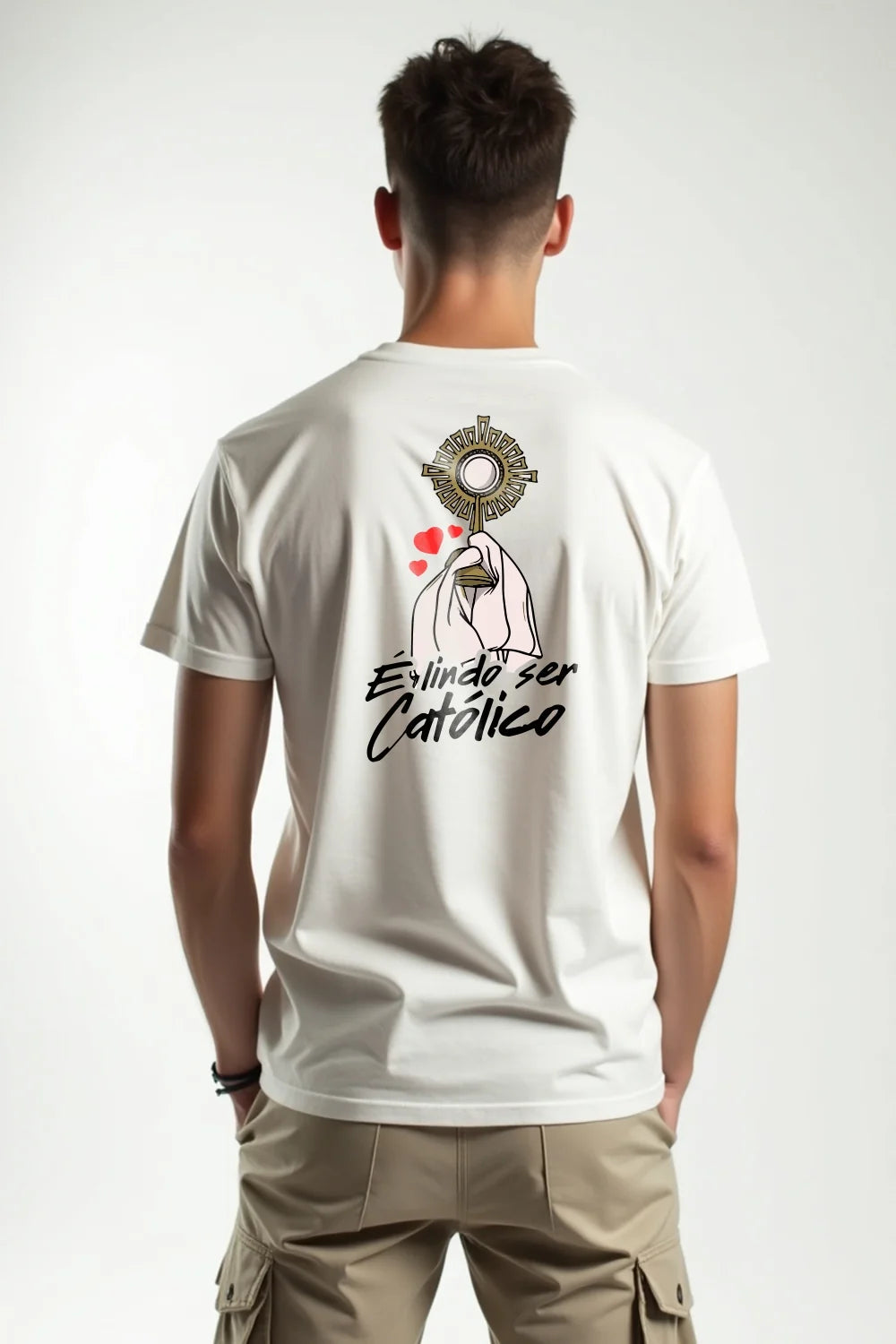 Camisa Básica É Lindo Ser Católico