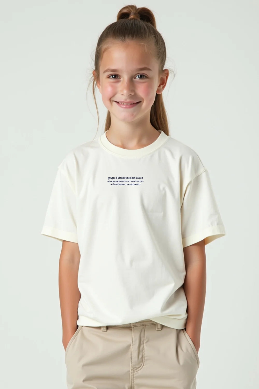 Camisa Infantil Santo Sacramento