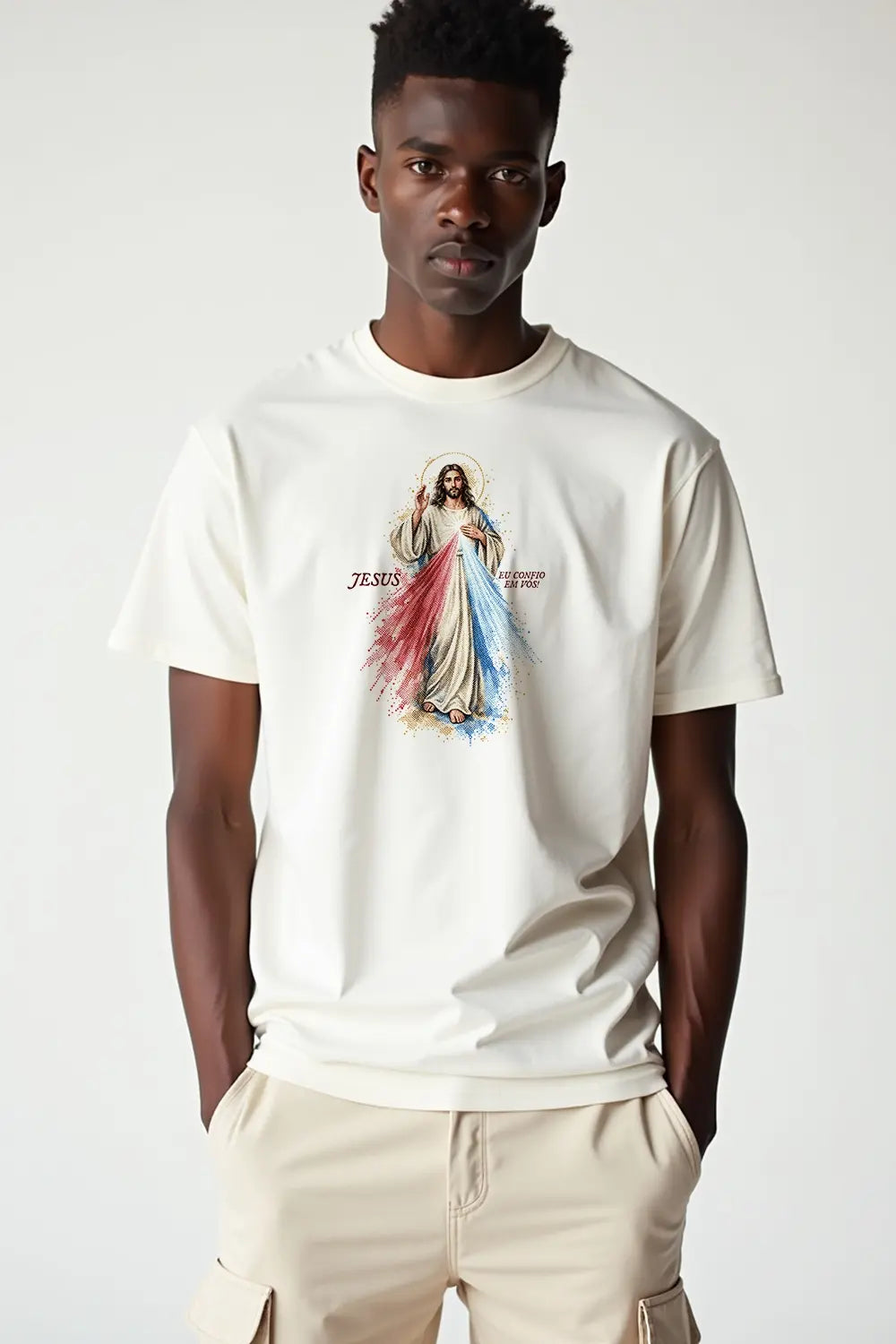 Camisa Básica Jesus Misericordioso