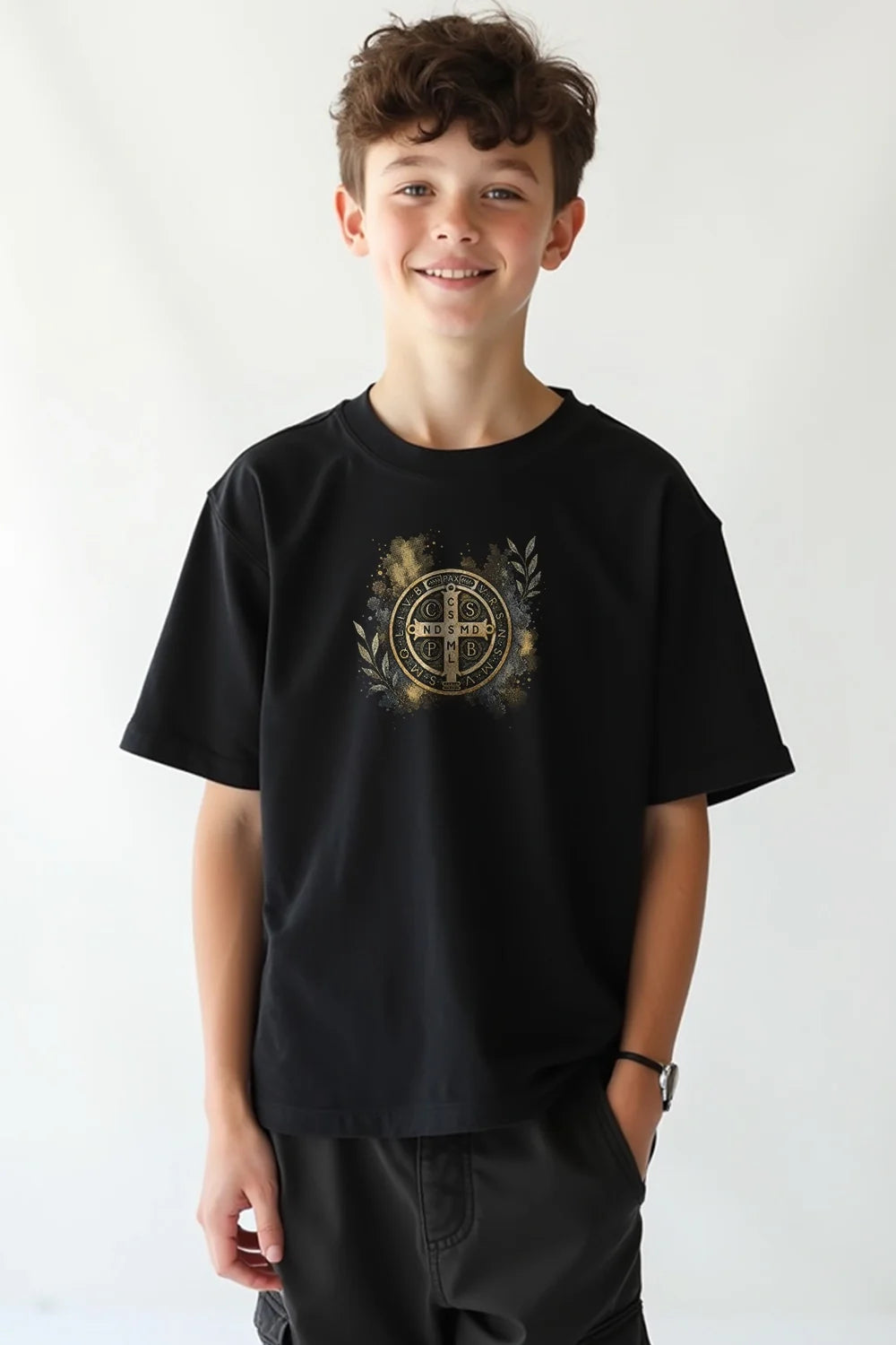 Camisa Infantil Medalha São Bento