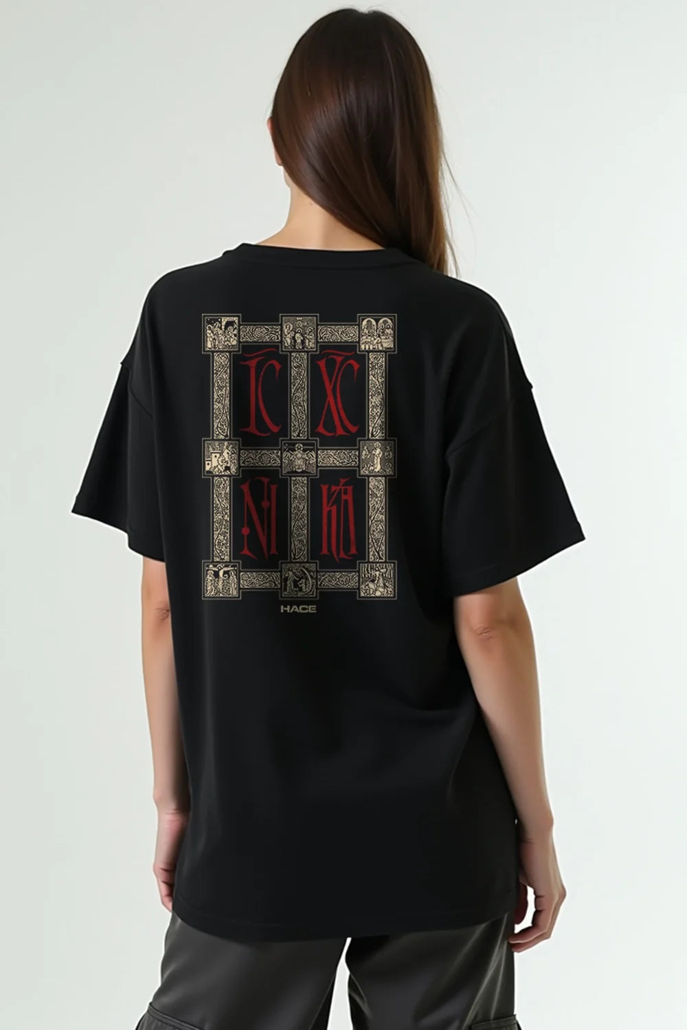 Camisa Oversized Cristogramas