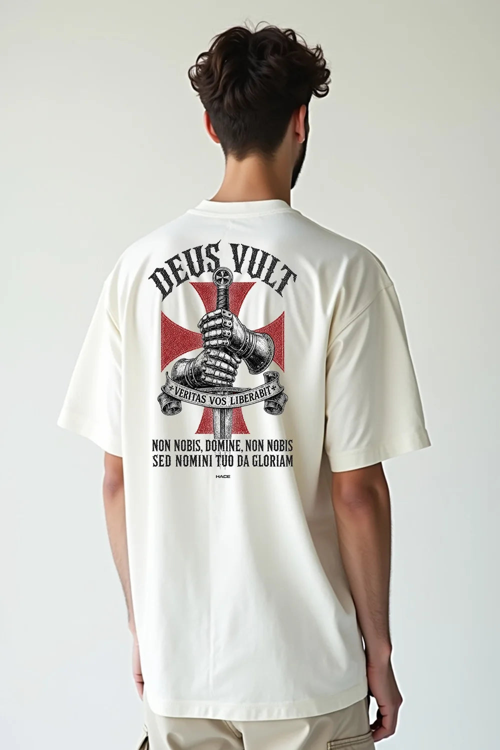 Camisa Oversized Glória ao Teu Nome
