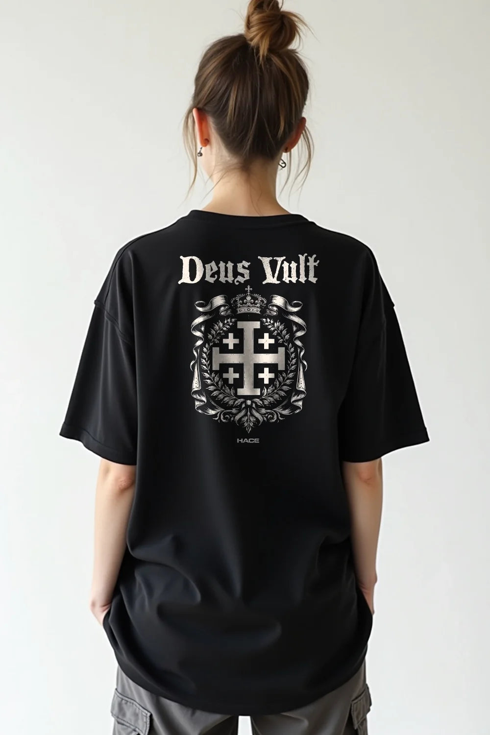 Camisa Oversized Deus Vult