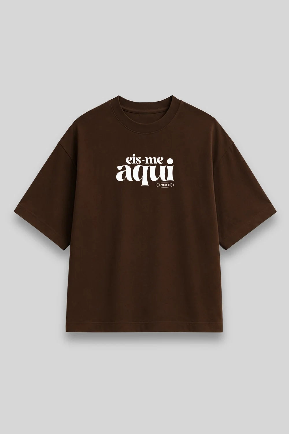Camisa Oversized Eis-me Aqui