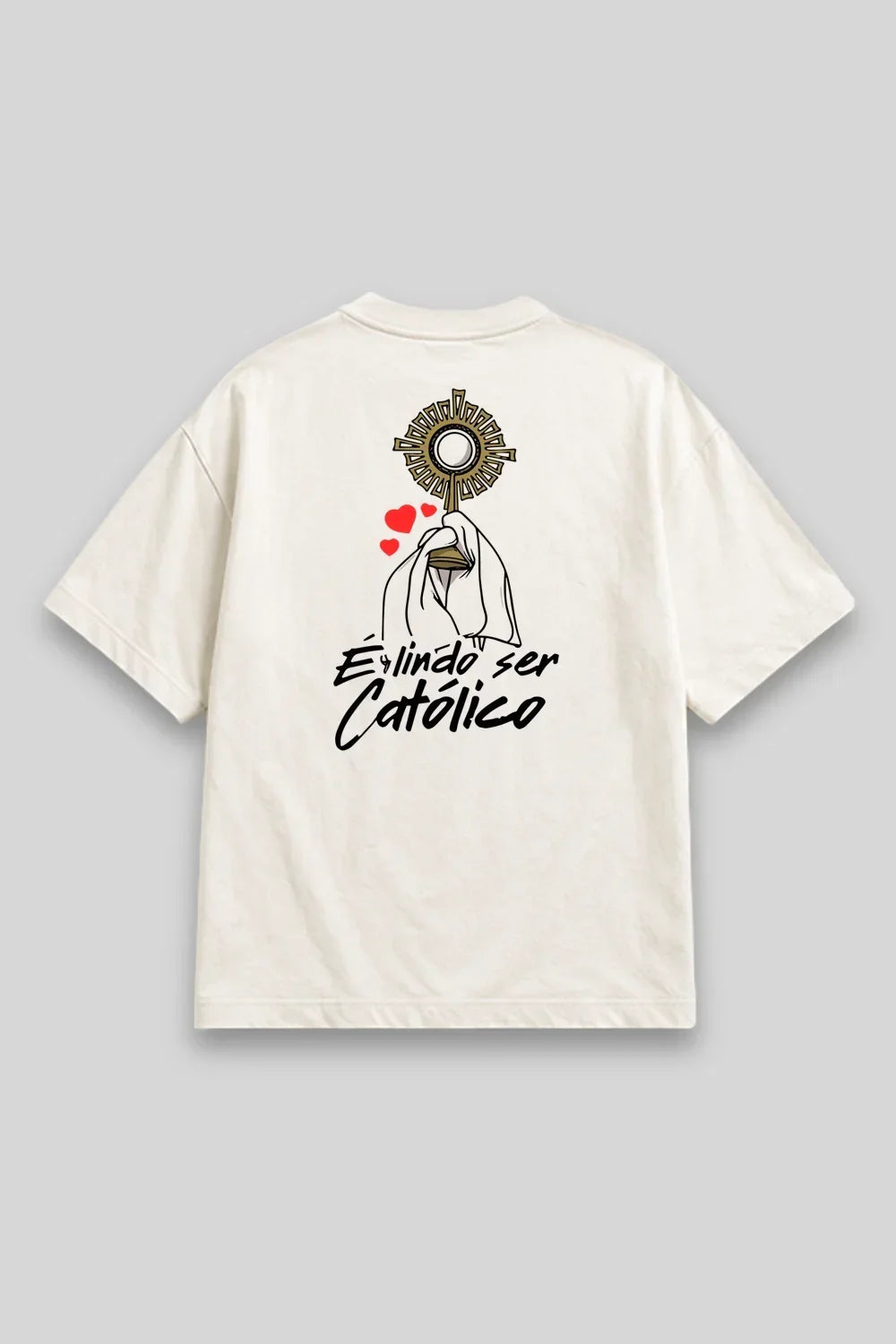 Camisa Oversized É lindo ser Católico