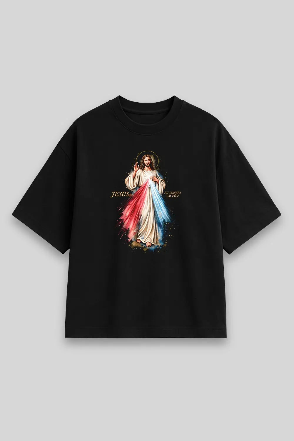 Camisa Oversized Jesus Misericordioso