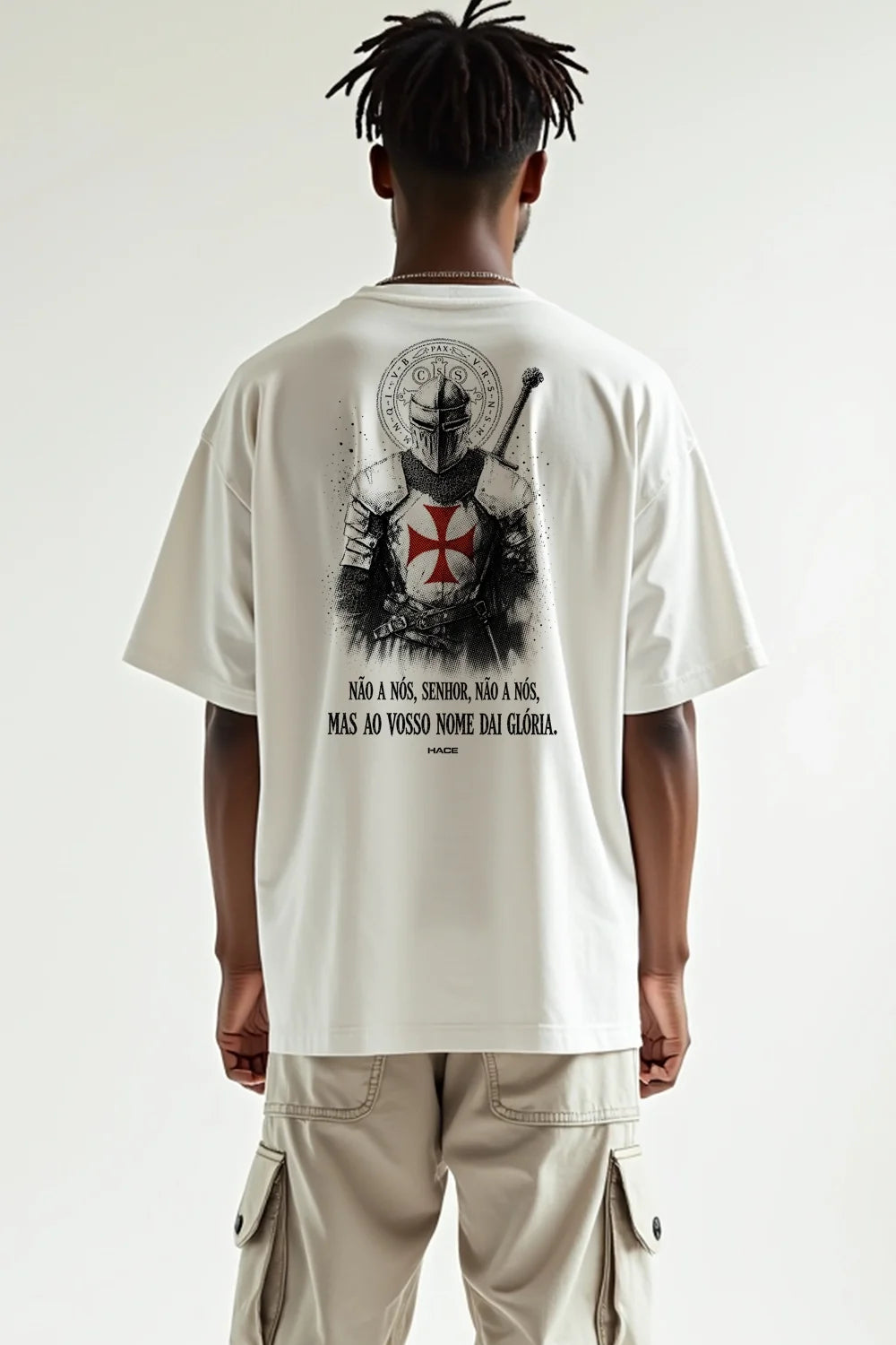 Camisa Oversized Guerreiro Templário