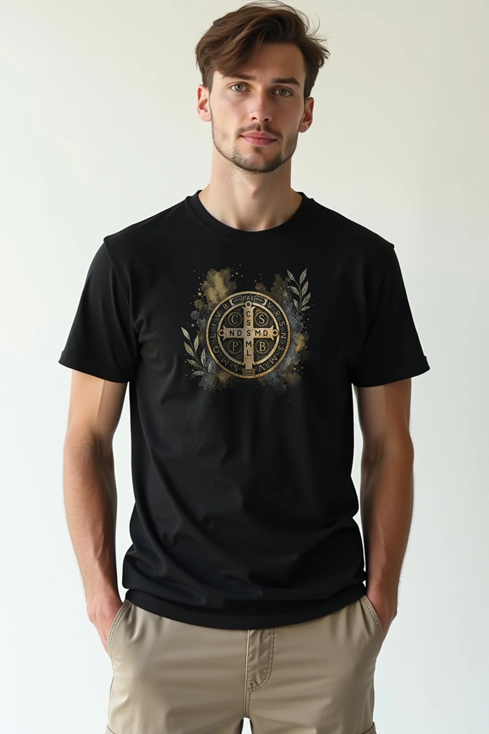 Camisa Básica Medalha São Bento