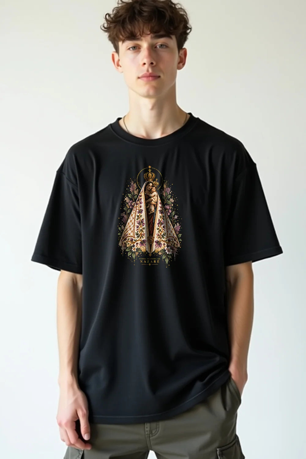 Camisa Oversized Nossa Senhora de Nazaré