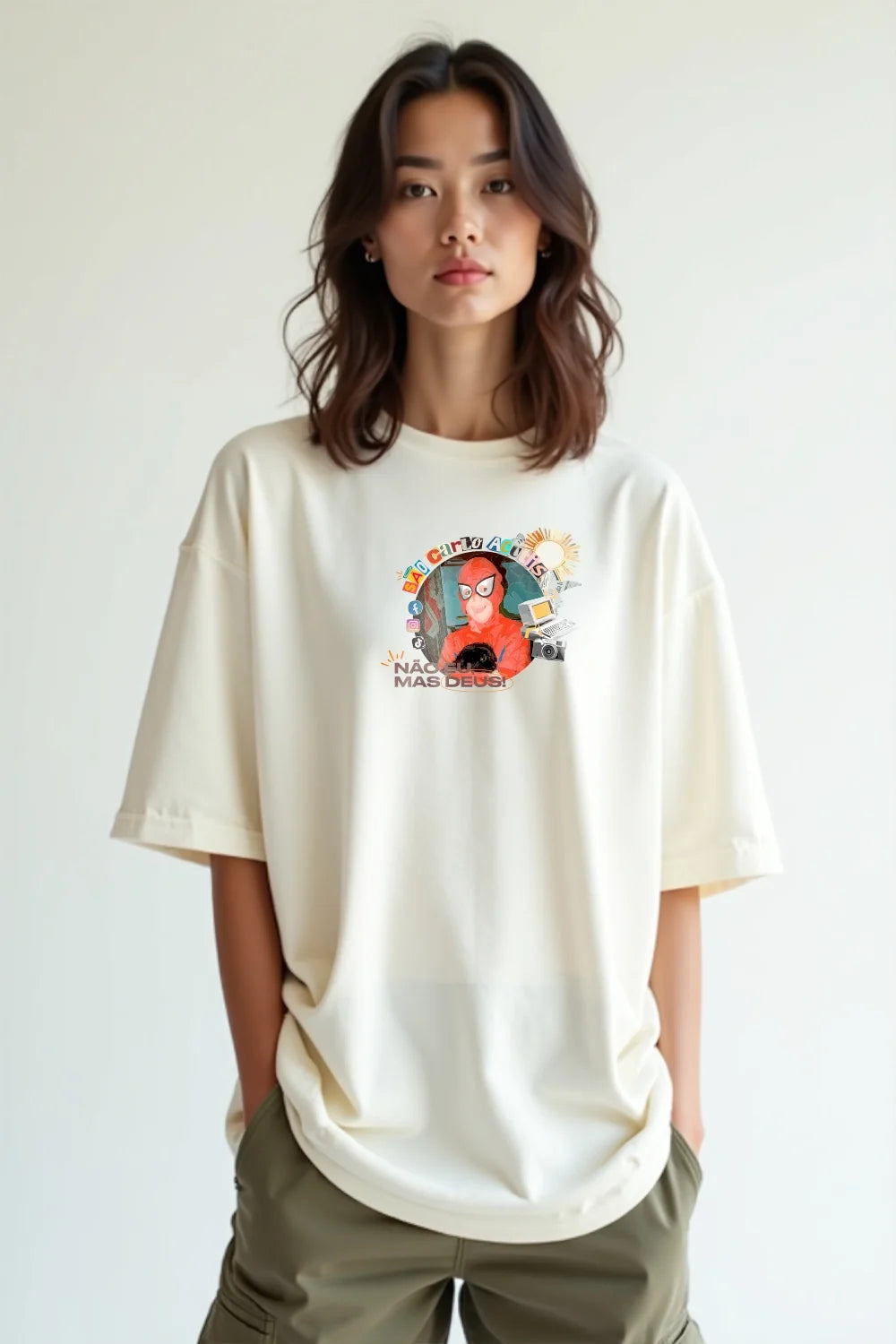 Camisa Oversized São Carlo Acutis