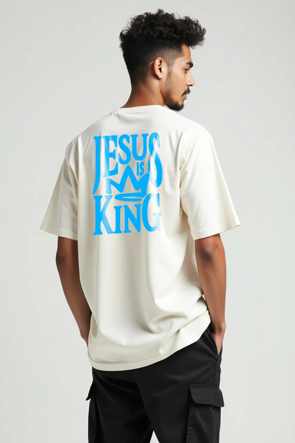 Camisa Oversized Jesus is King