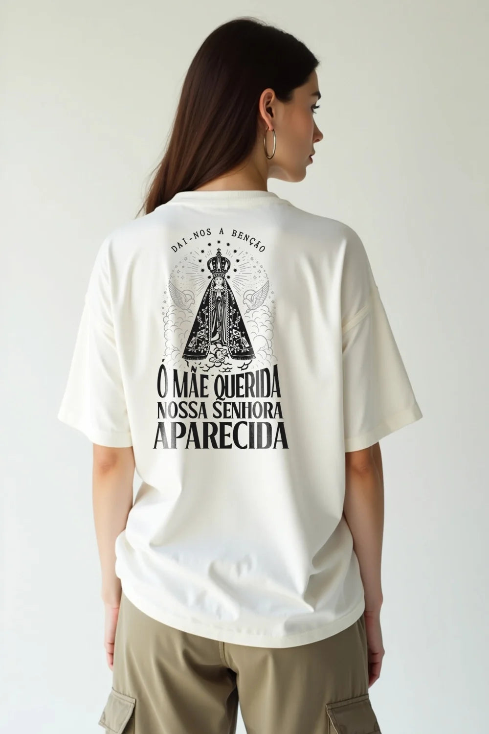 Camisa Oversized Padroeira do Brasil