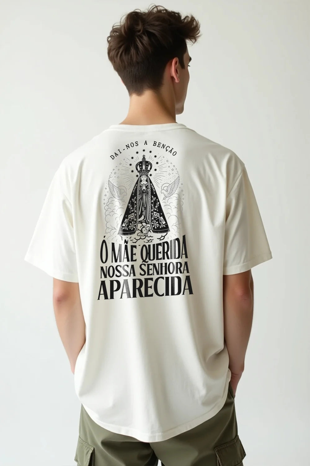 Camisa Oversized Padroeira do Brasil
