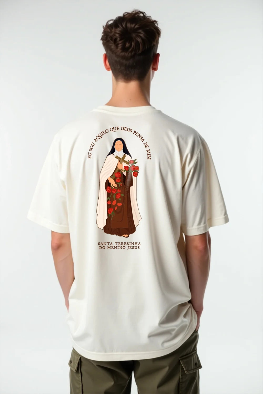 Camisa Oversized Santa Teresinha