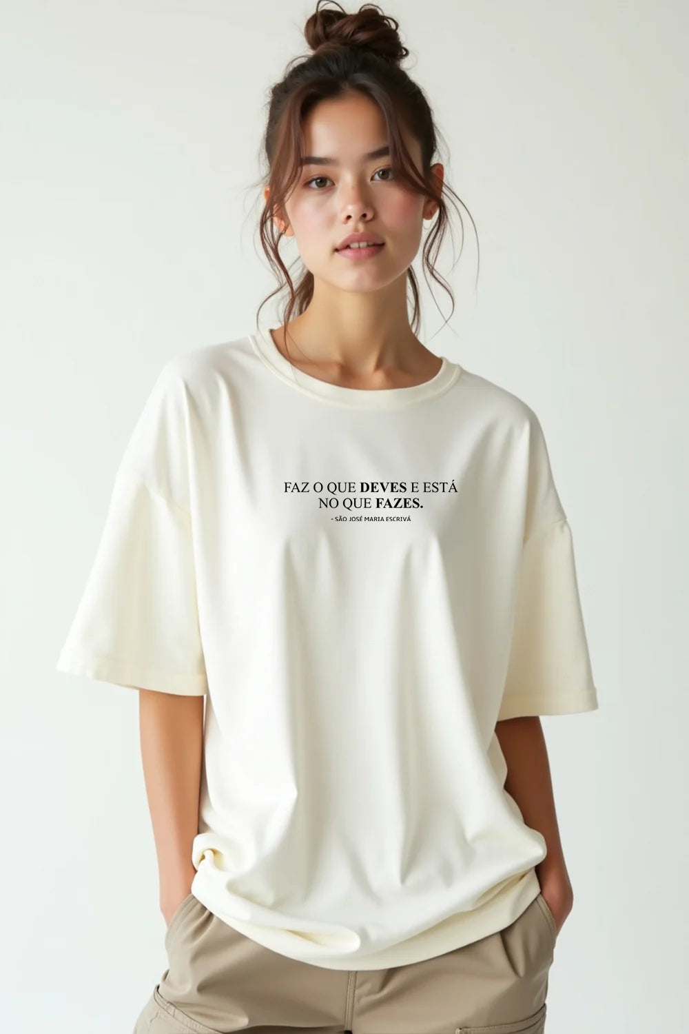Camisa Oversized São Josemaria Escrivá