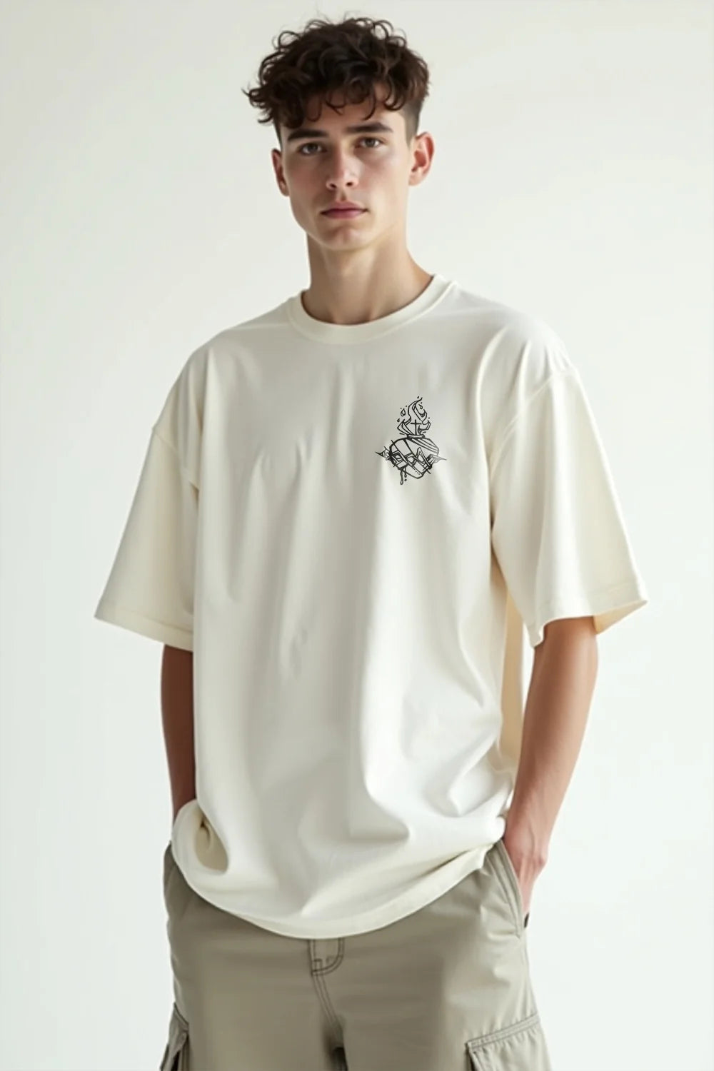Camisa Oversized Crucificação