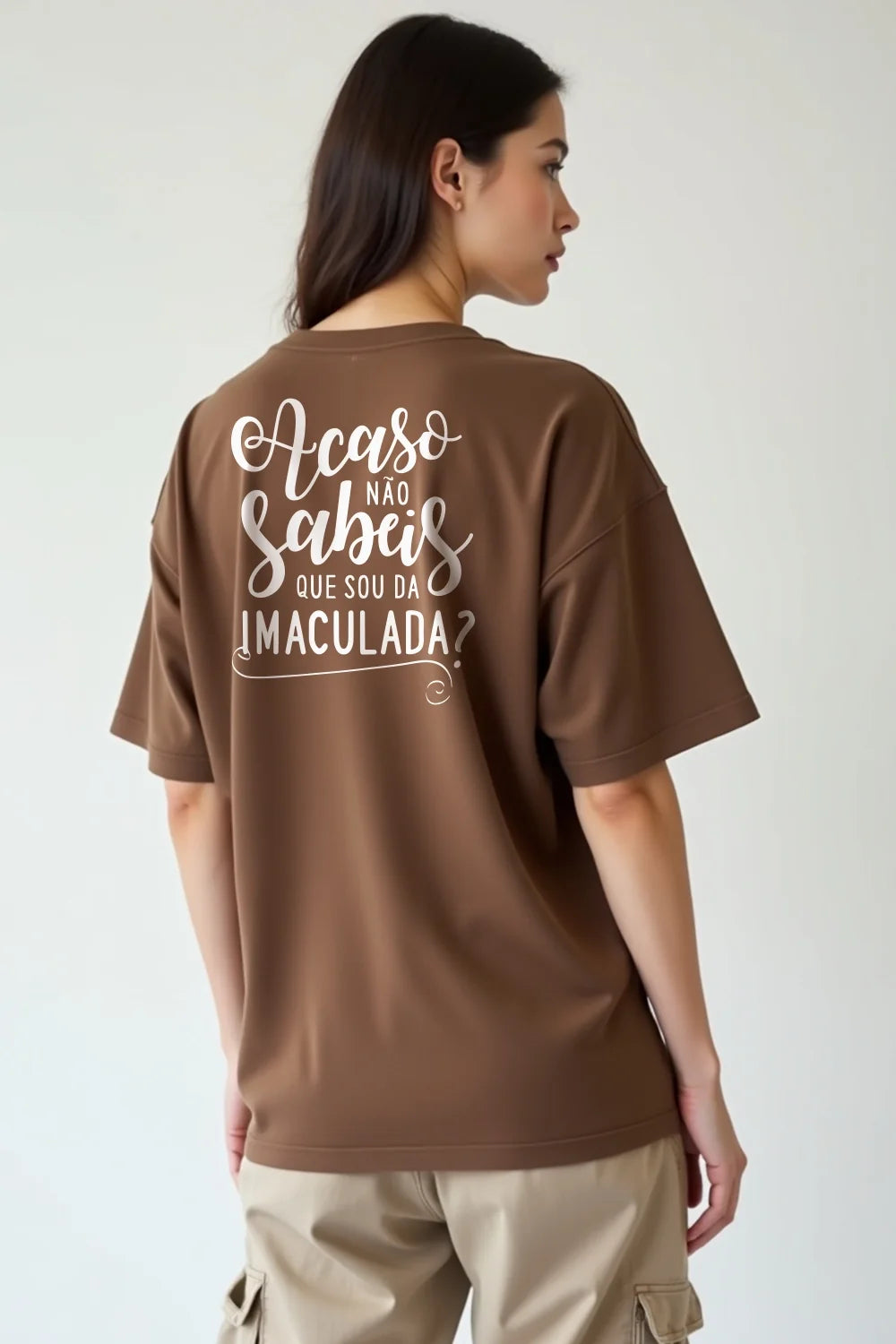Camisa Oversized Filha Imaculada
