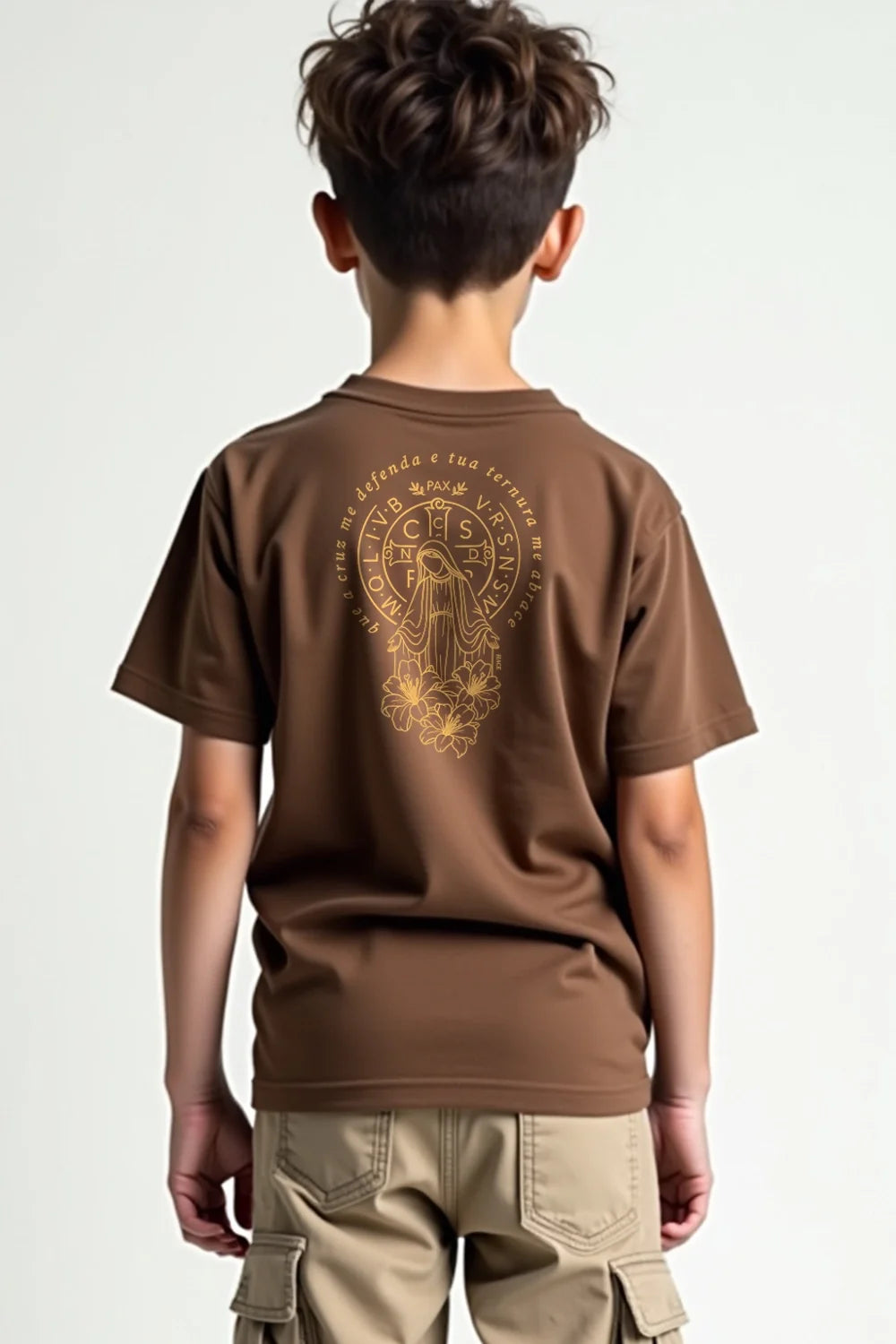 Camisa Infantil Manto e Cruz