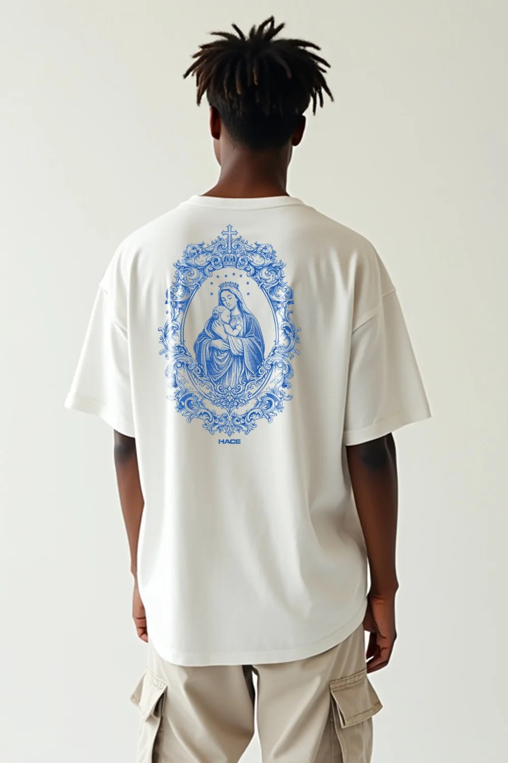 Camisa Oversized Mãe Santíssima