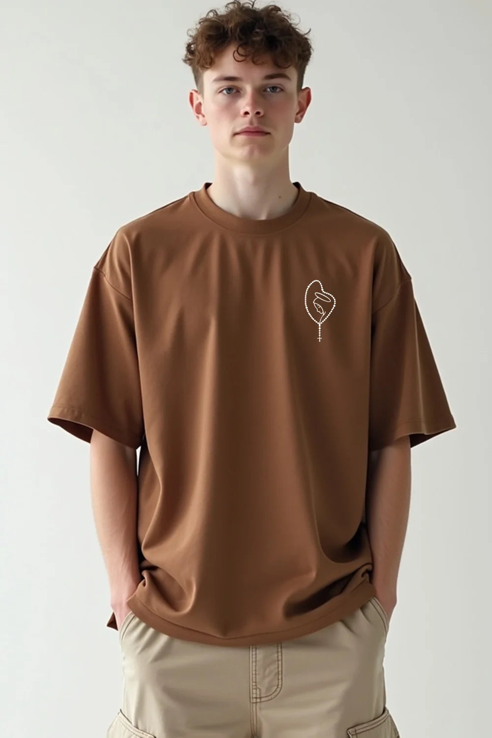 Camisa Oversized Nsa de Fátima