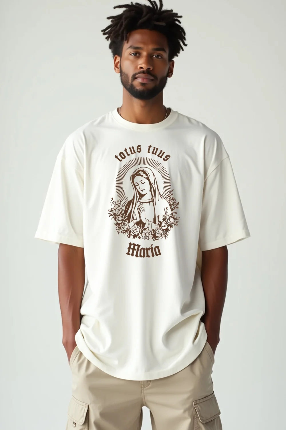 Camisa Oversized Totus Tuus