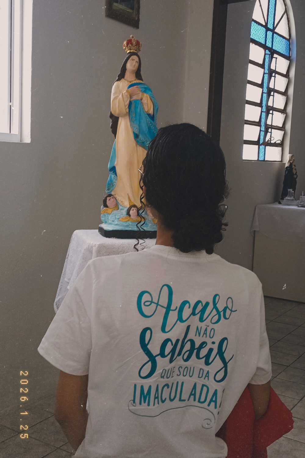 Camisa Oversized Filha Imaculada