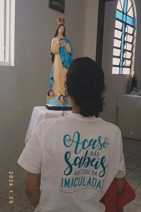 Camisa Oversized Filha Imaculada