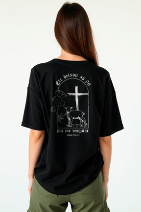 Camisa Oversized A Centésima - Hace | Moda Cristã