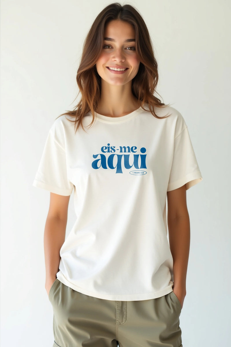 Camisa Básica Eis-me Aqui