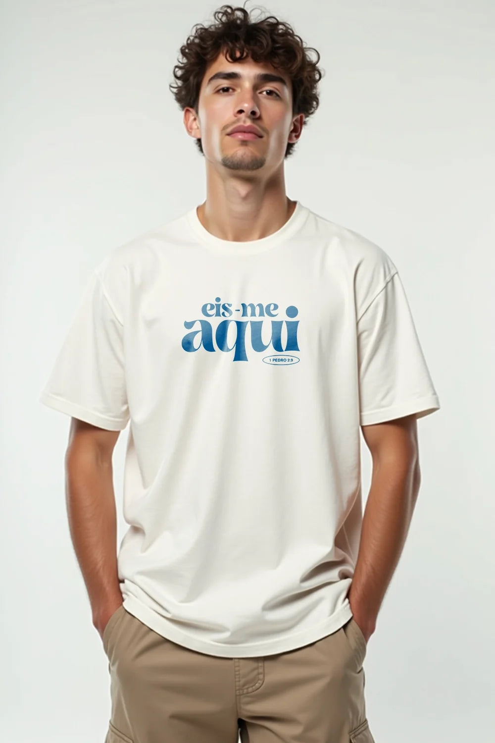 Camisa Básica Eis-me Aqui