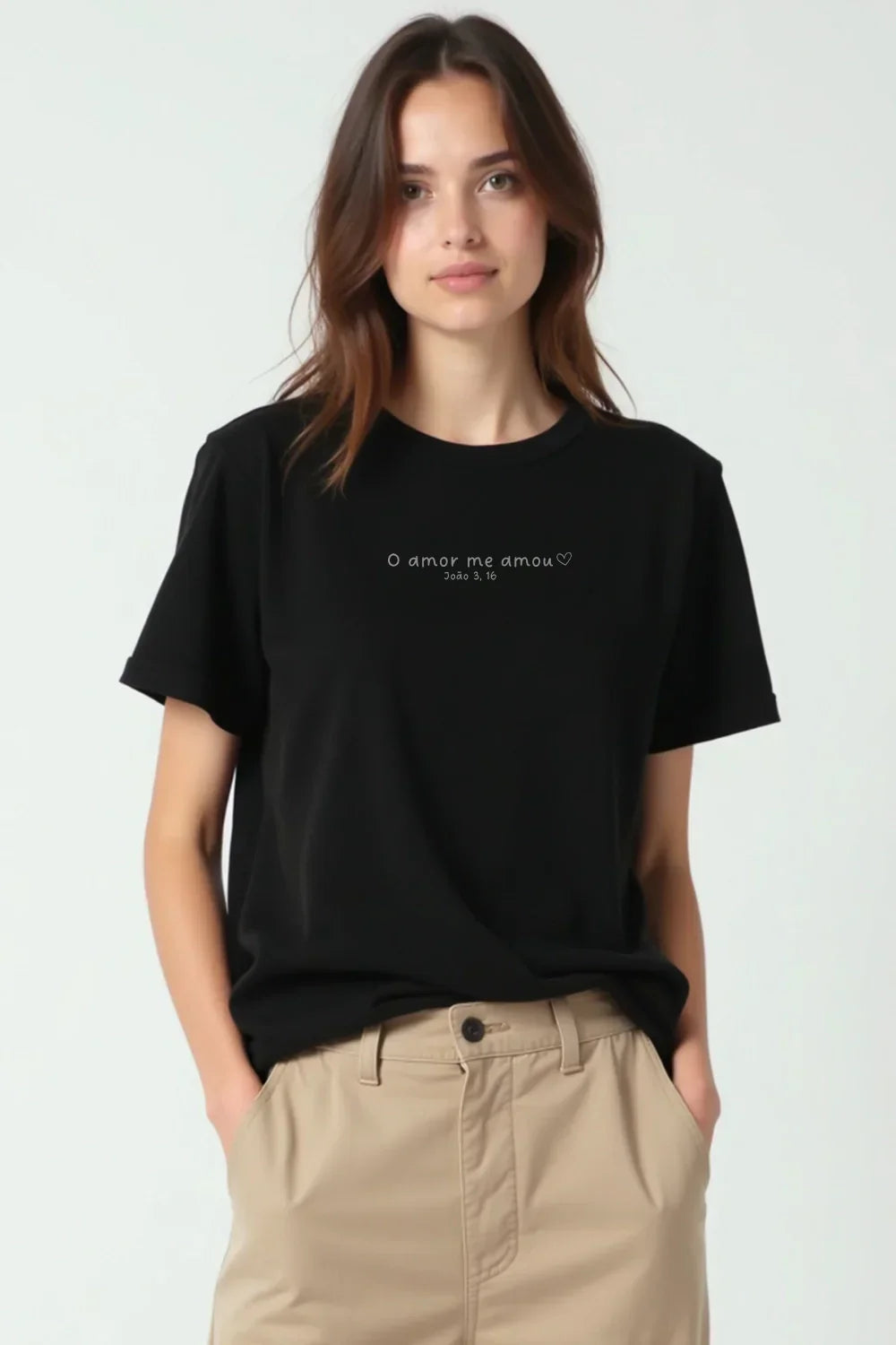 Camisa Básica O Amor me Amou