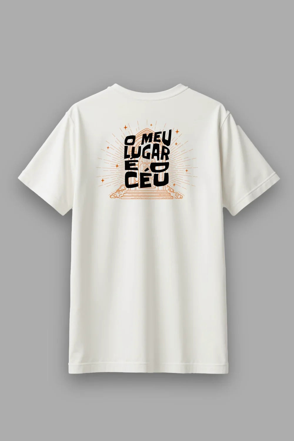 [Outlet] Camisa Básica Meu lugar é o céu