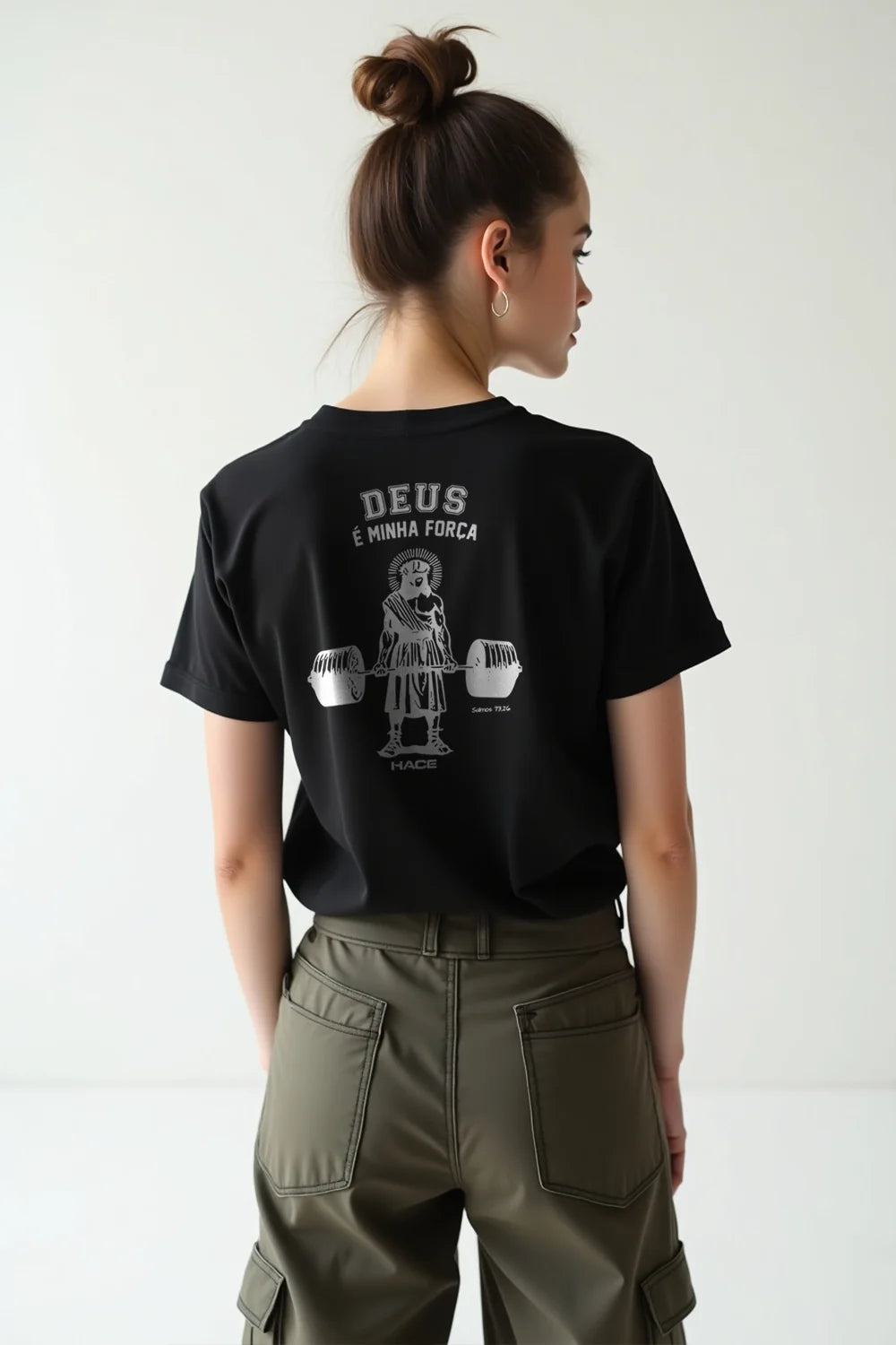 Camisa Básica Deus é Minha Força
