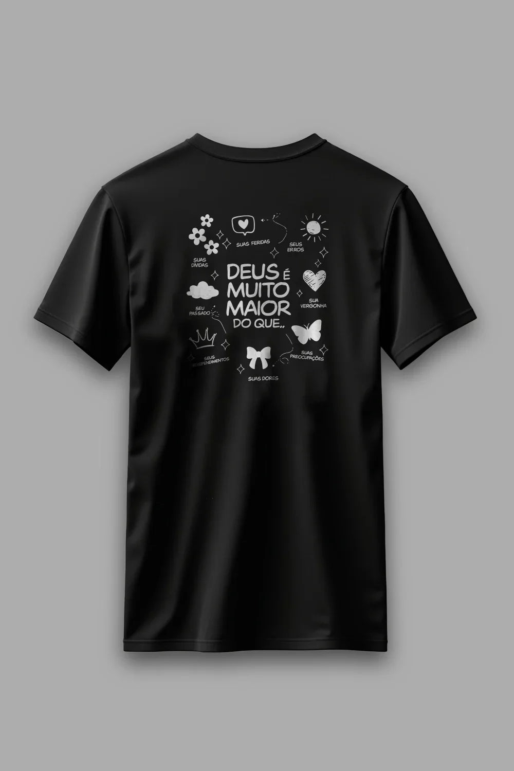[Outlet] Camisa Básica Deus é Maior
