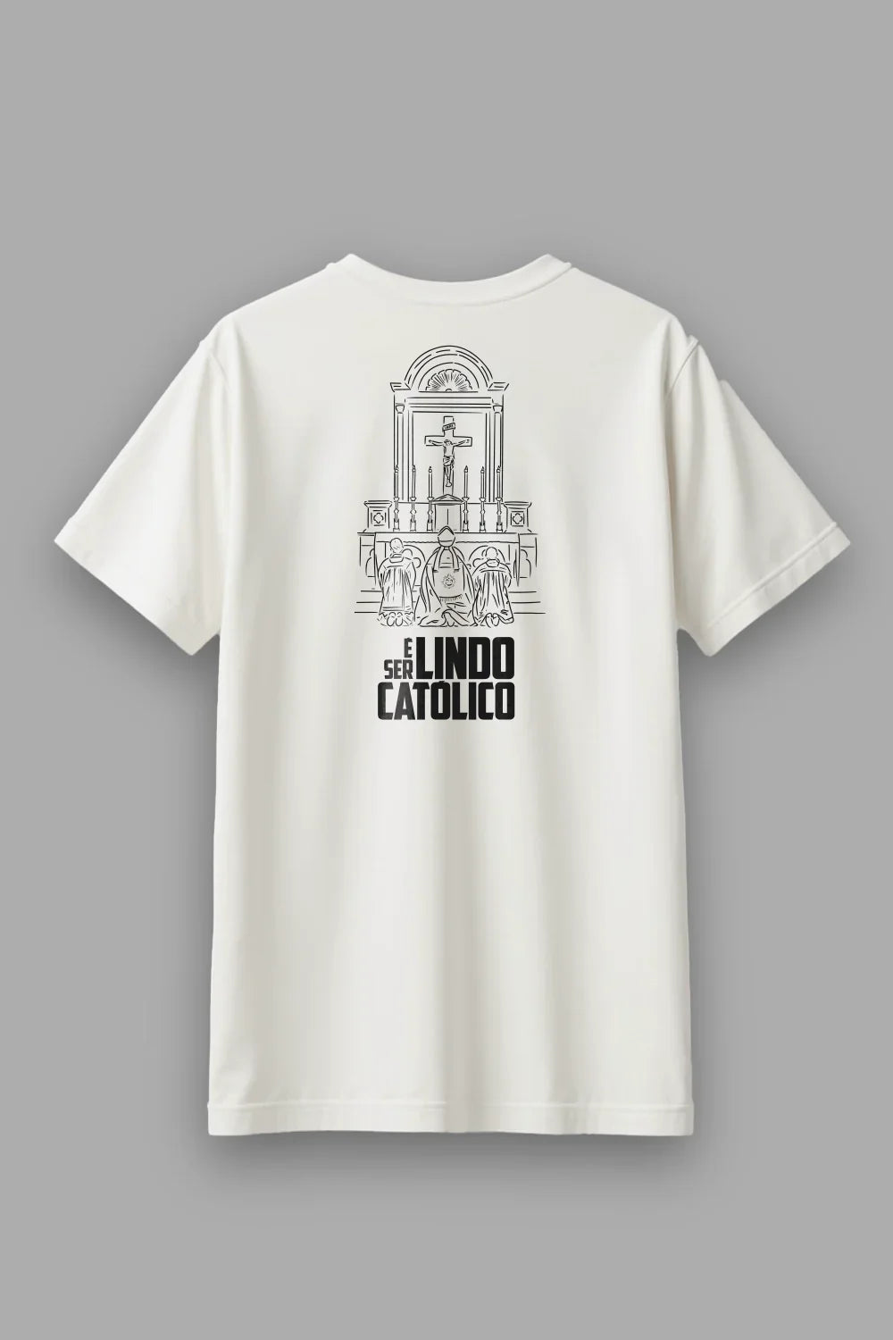 [Outlet] Camisa Básica É lindo Ser Católico 3
