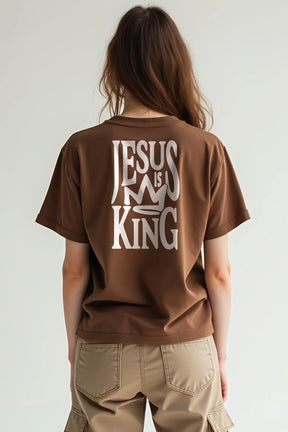 Camisa Básica Jesus is King
