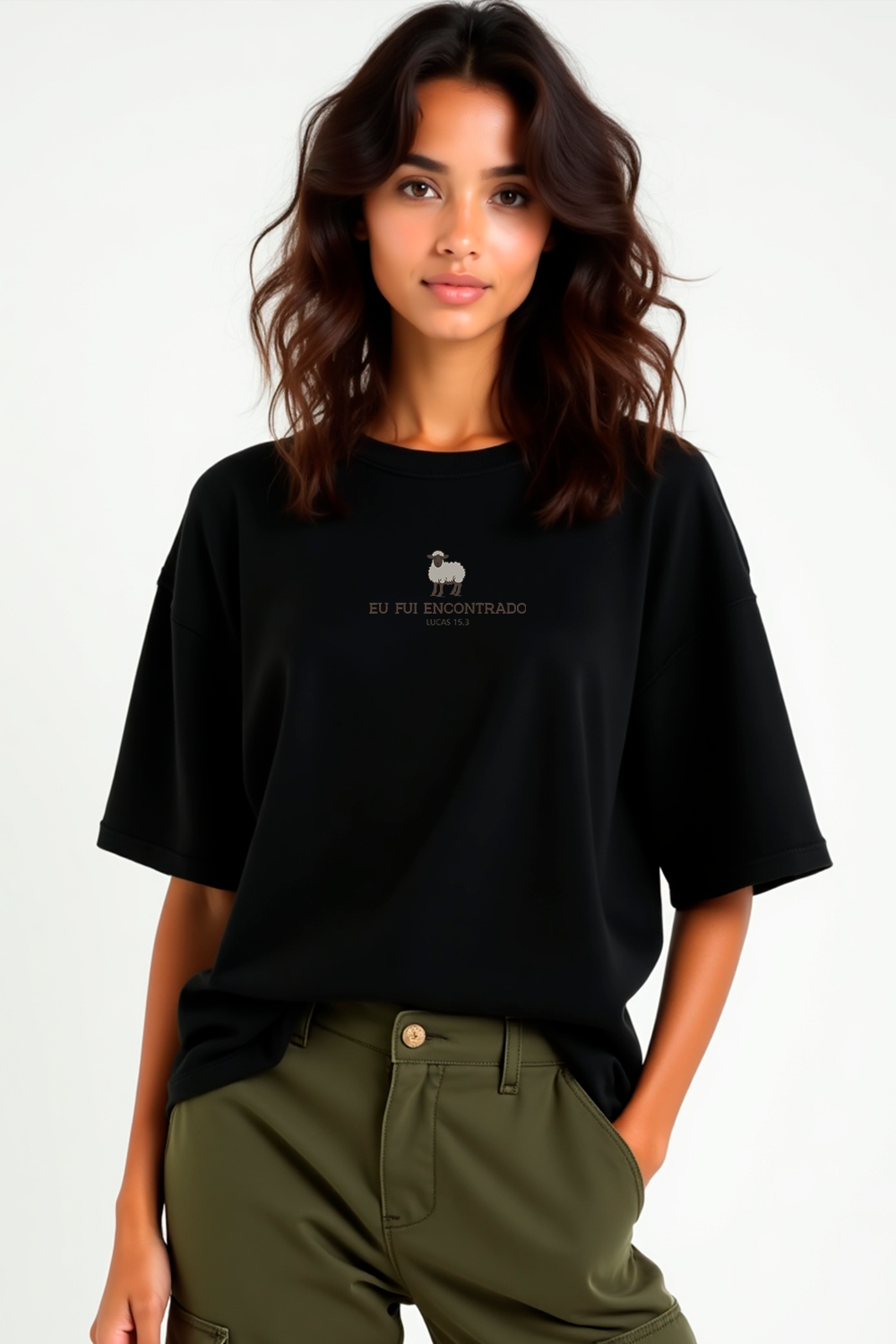 Camisa Oversized Encontrado - Lc 15.3