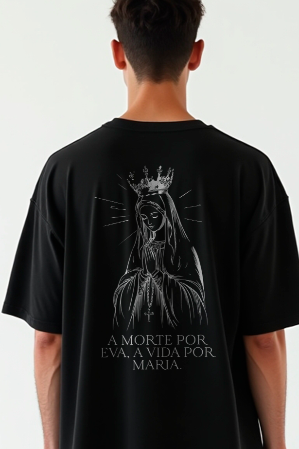 Camisa Oversized Nsa de Fátima