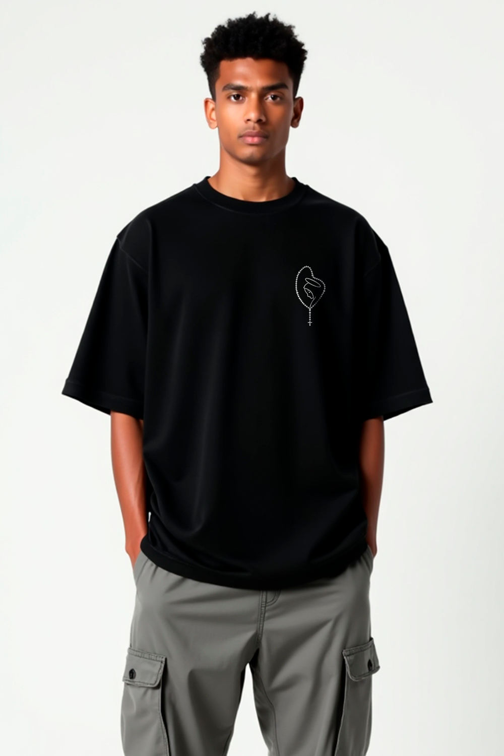 Camisa Oversized Nsa de Fátima