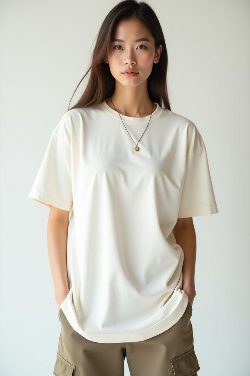 Camisa Básica Lisa - Sem estampa