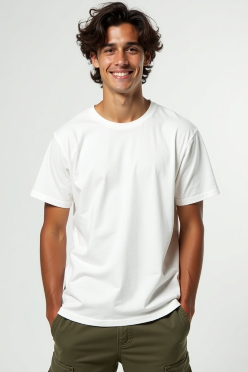 Camisa Básica Lisa - Sem estampa