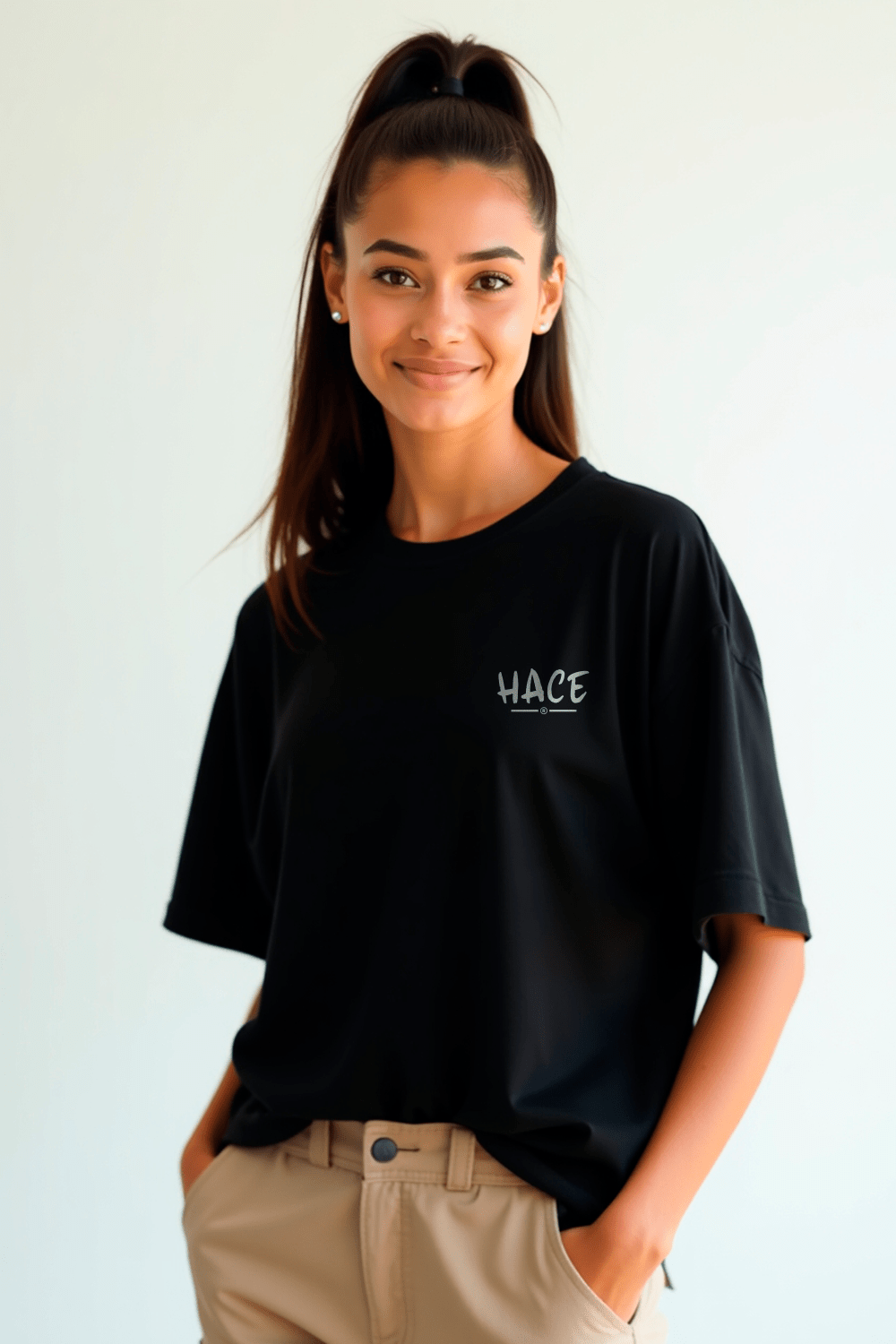 Camisa Oversized IDENTIDADE - Hace | Moda Cristã