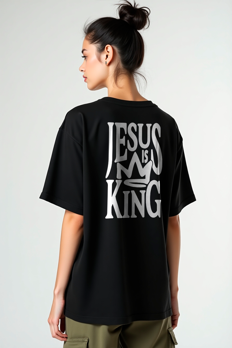 Camisa Oversized Jesus is King