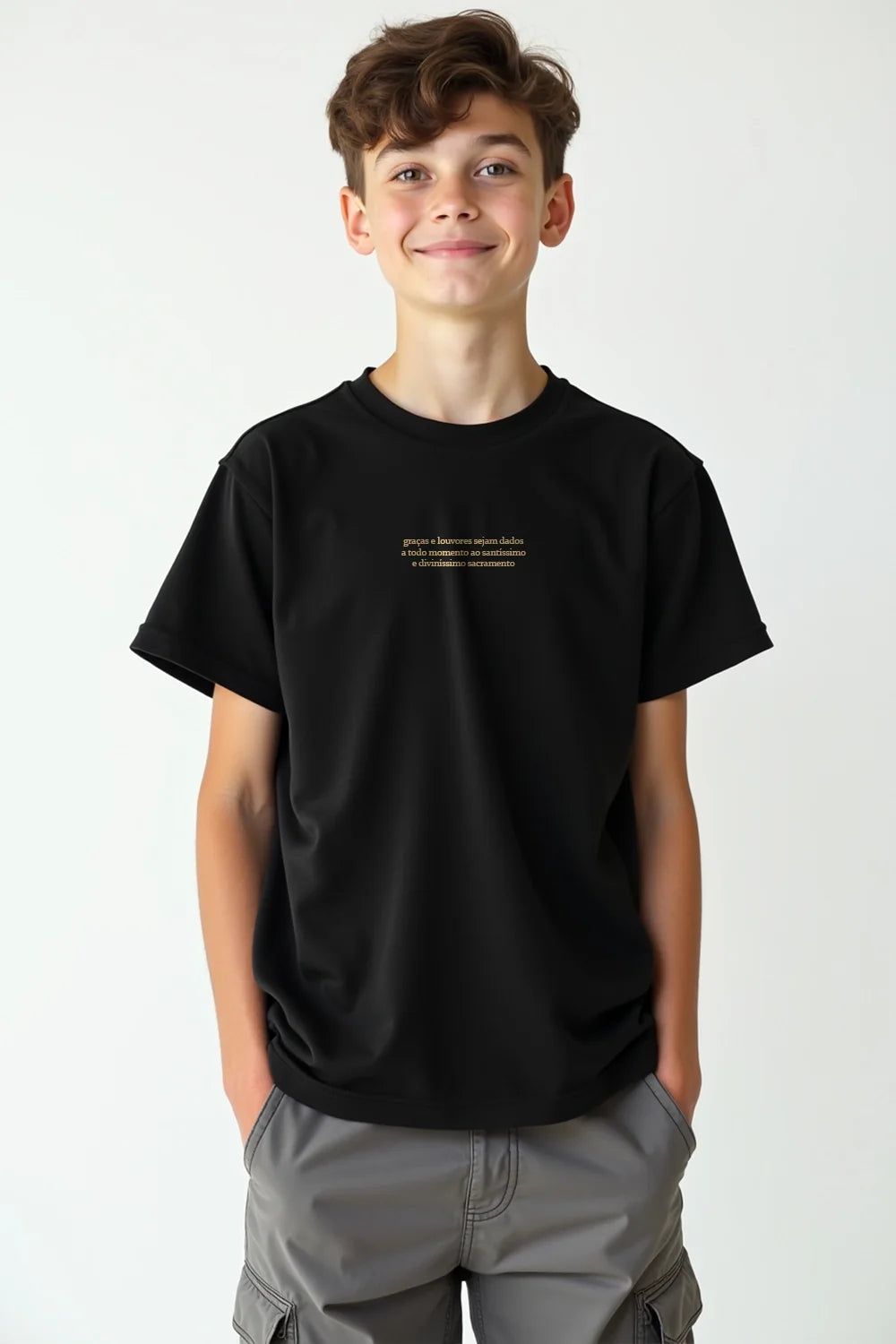 Camisa Infantil Santo Sacramento