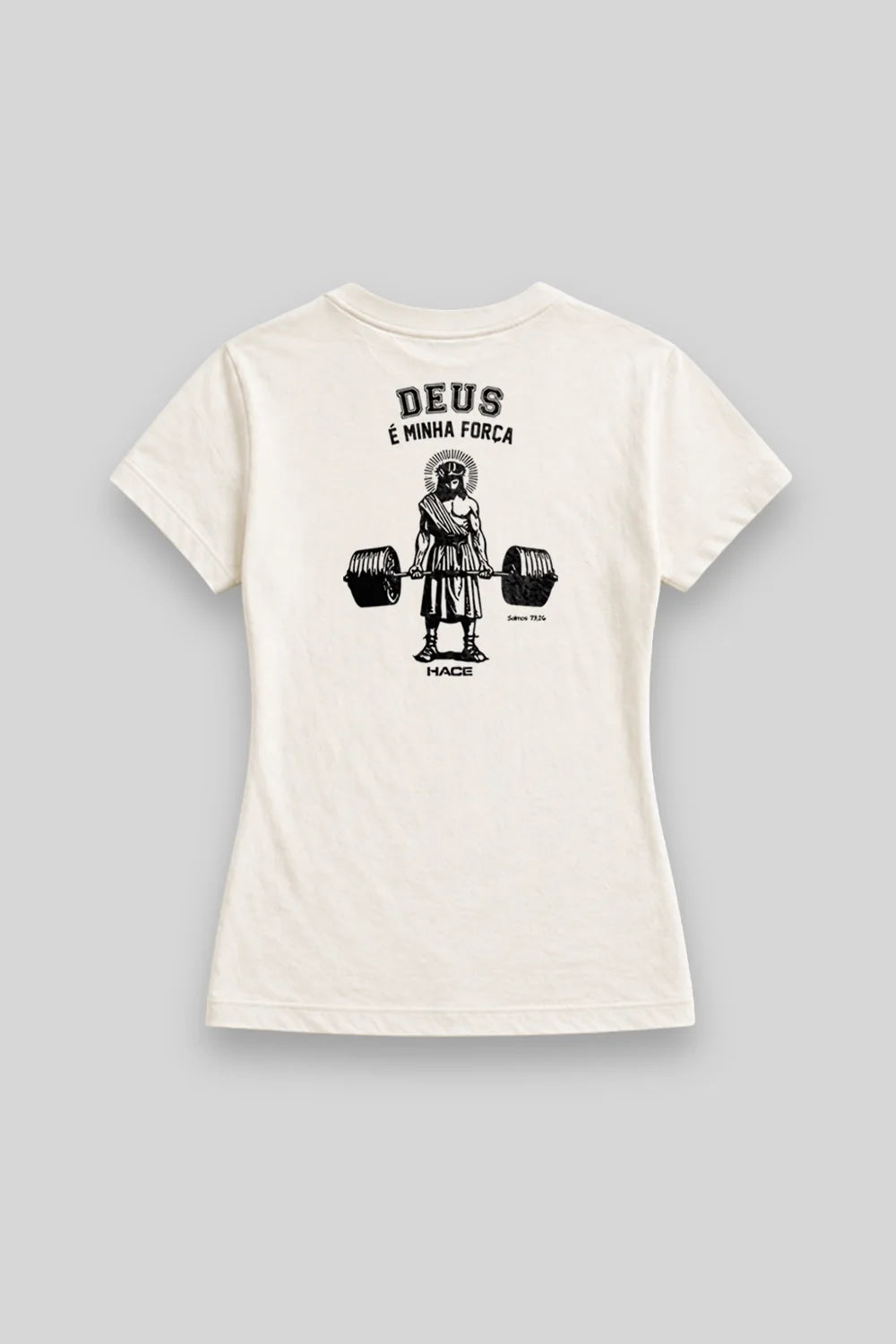 Camisa Babylook Deus é Minha Força