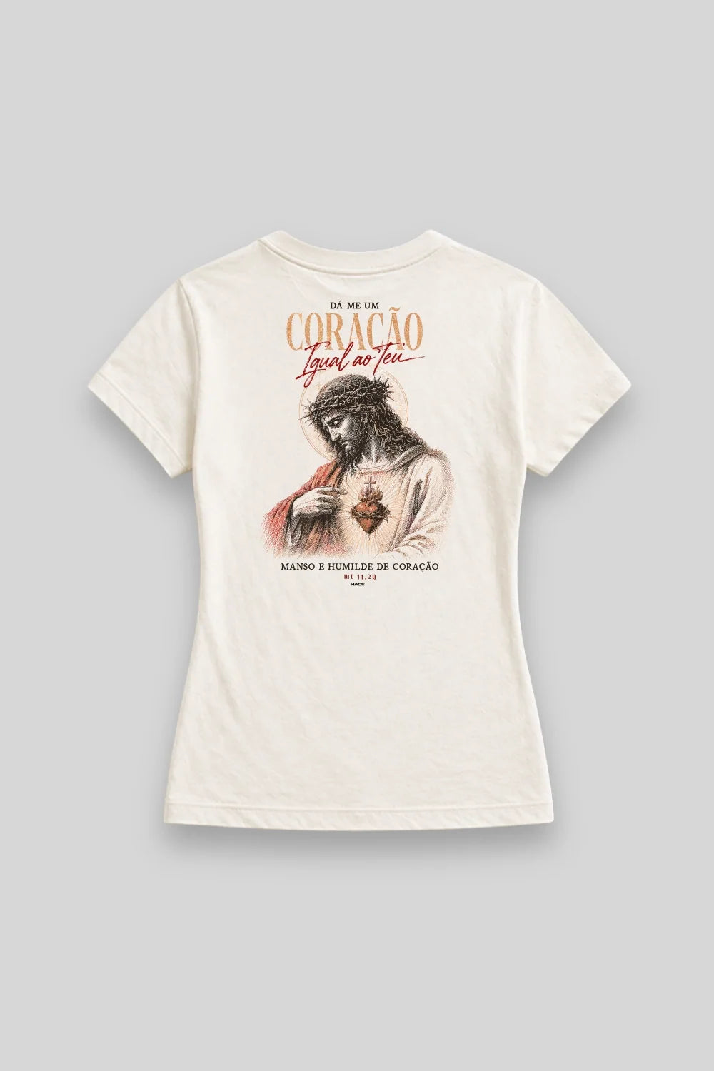Camisa Babylook Sagrado Coração
