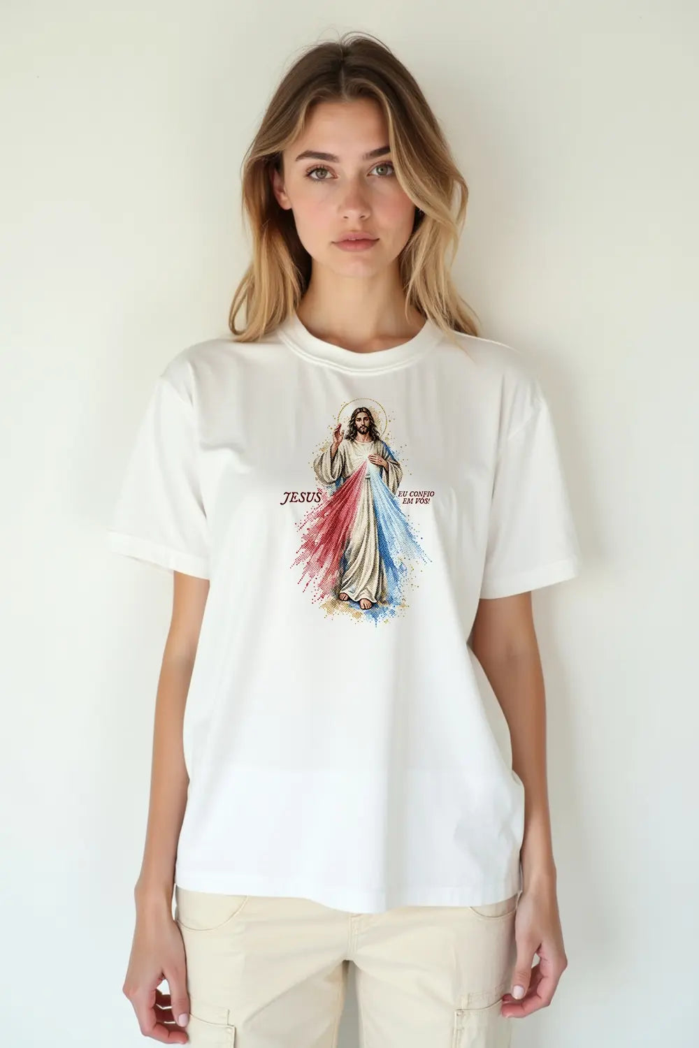 Camisa Básica Jesus Misericordioso